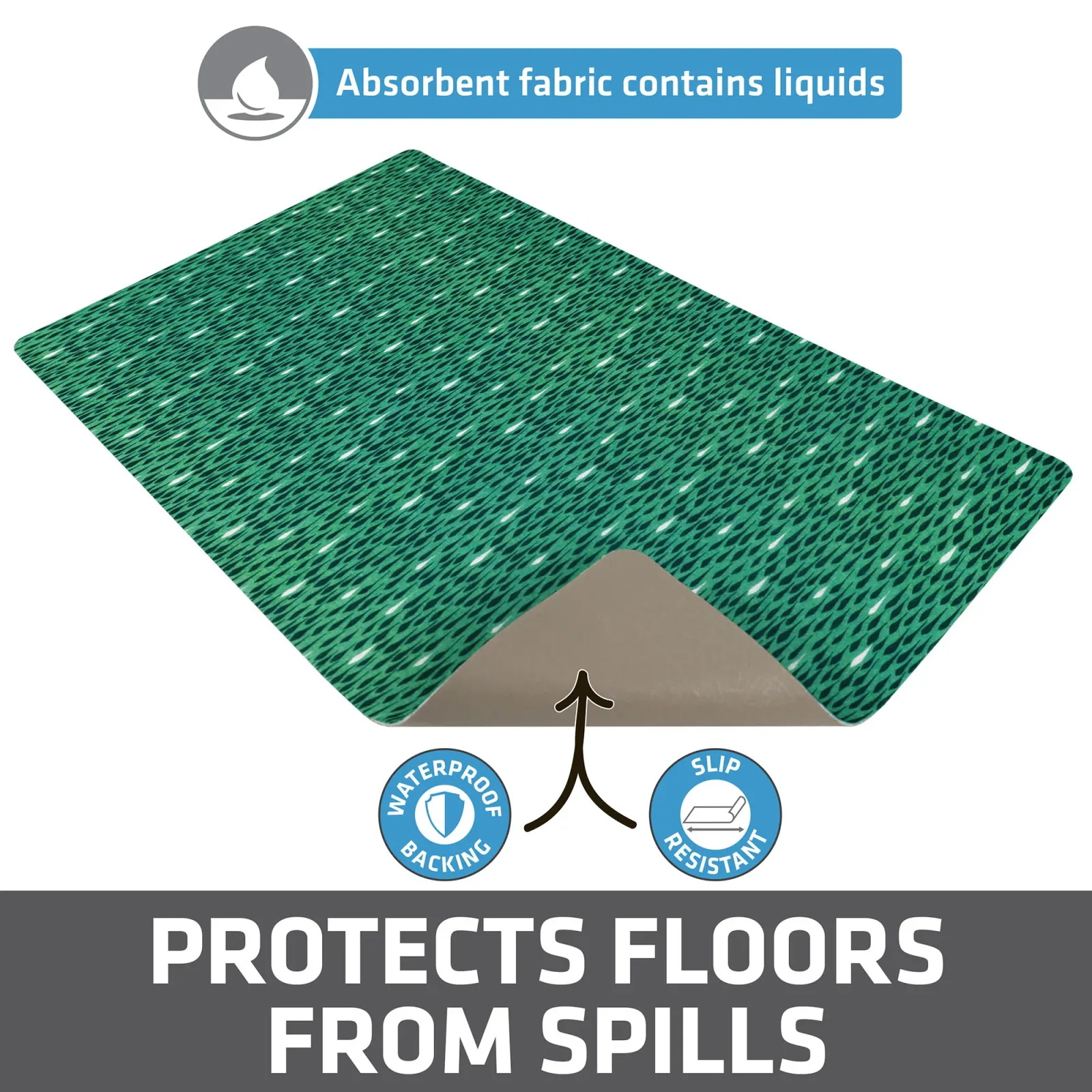 Drymate Pet Placemat, Green - Image 2