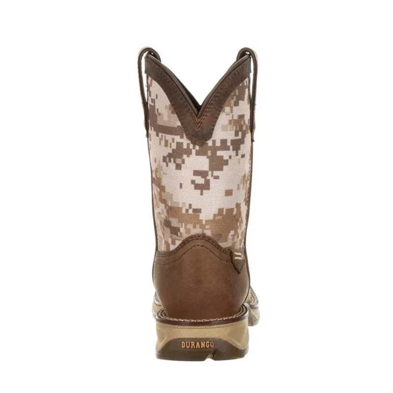 Durango Little Kids Camo Sq Toe Boots - Image 2