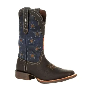 Durango Mens Pro Vint Flag Star Boots