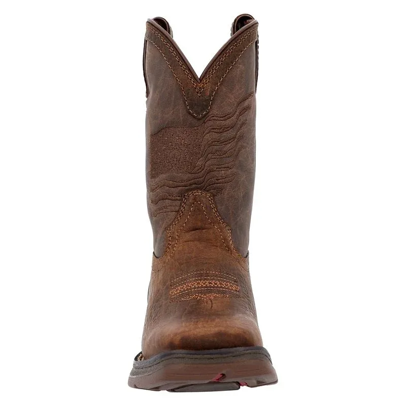 Durango Youth Lil Rebel Flag SqToe Boot - Image 2