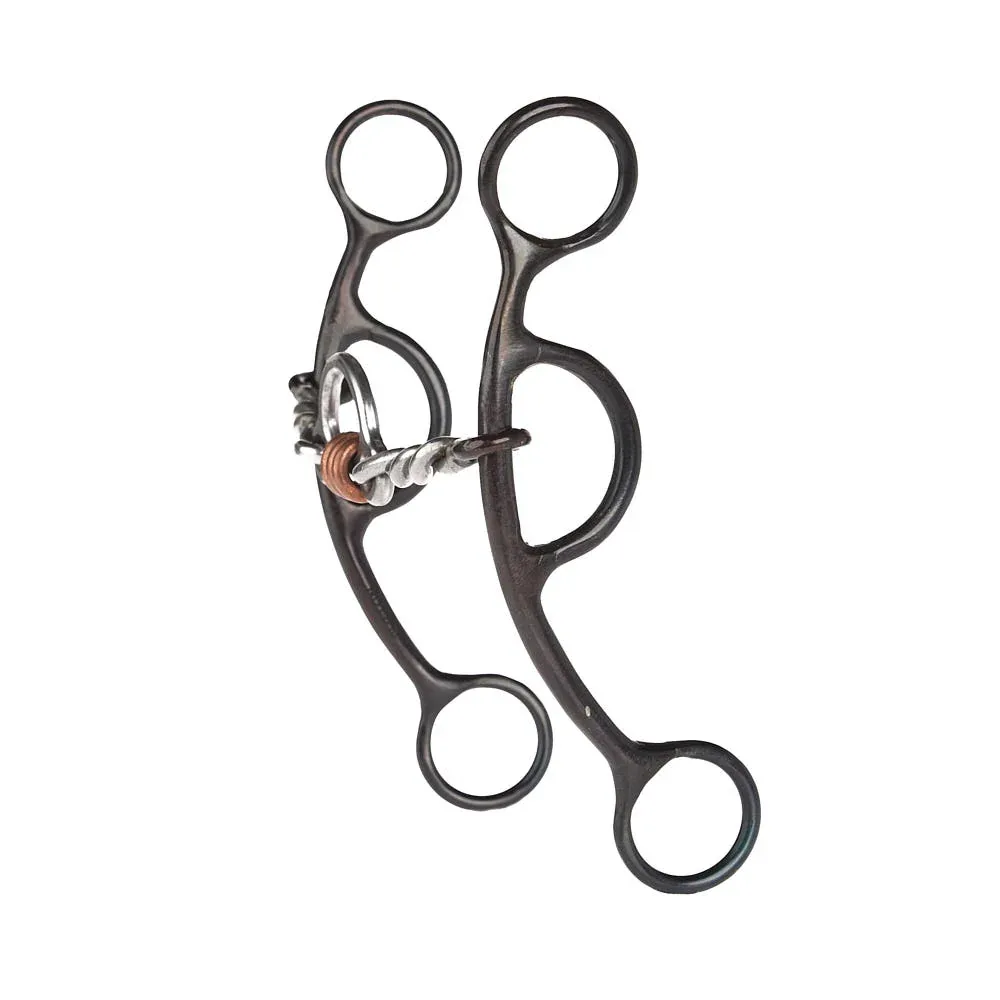 Dutton Bits Twisted Wire Dog Bone Gag Bit - Image 2