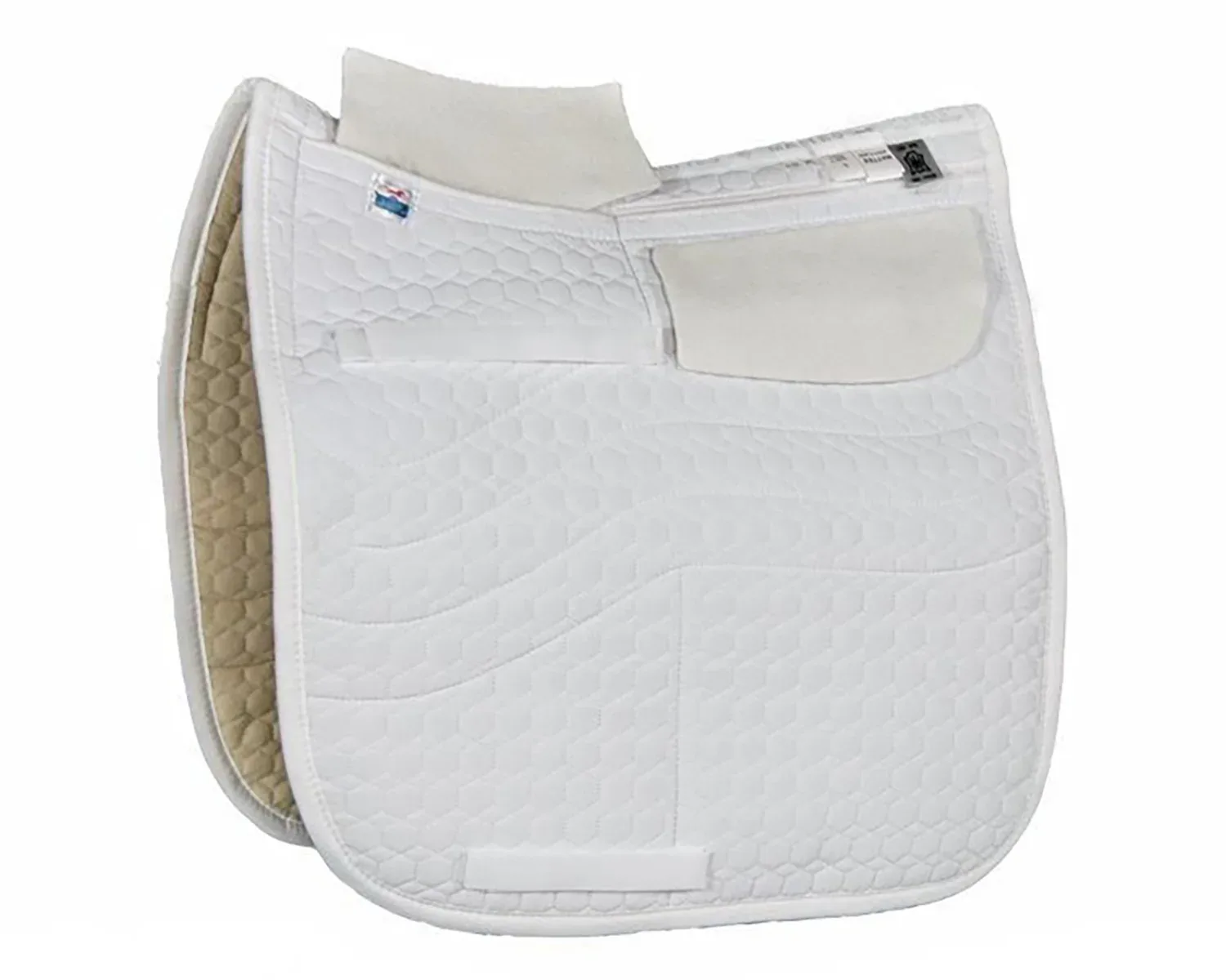 E.A. Mattes Quilted Dressage Correction Square Pad