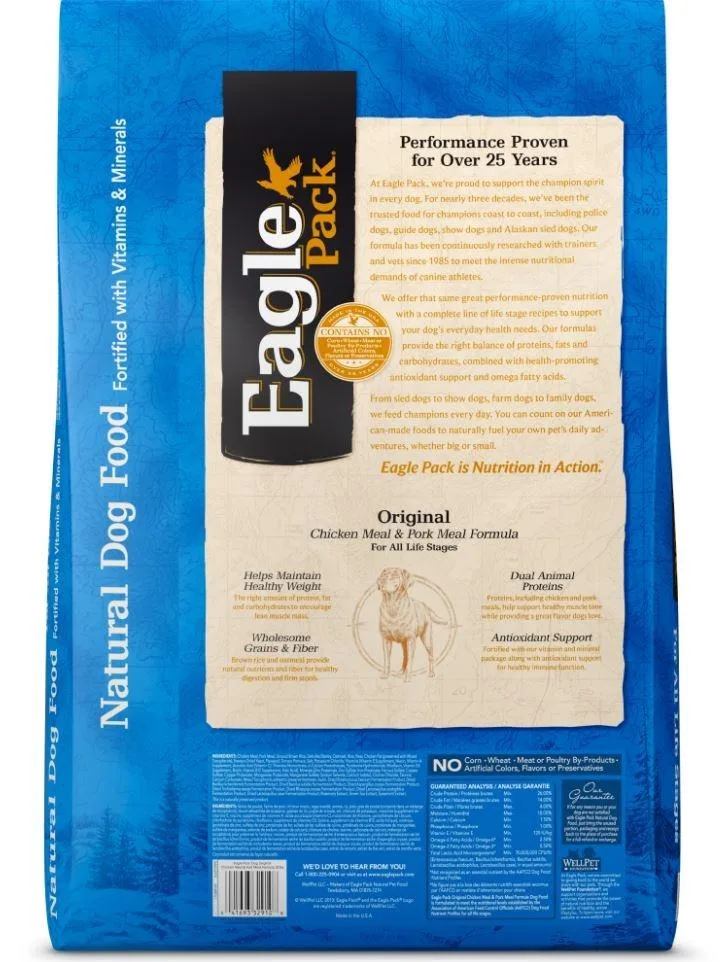 Eagle Pack Natural Chicken and Pork Meal Formula Dry Dog Food - Image 2