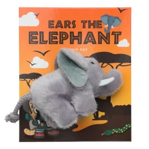 Ears the Elephant catnip plushie