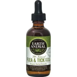 Earth Animal Dog Flea & Tick Remedy 2oz {L+x}