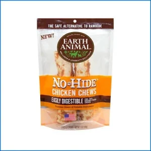 Earth Animal Dog No Hide Chicken 7in 2pk {L-x}