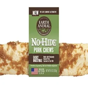 Earth Animal Dog No Hide Pork 4 Inches !{L-x} Box24