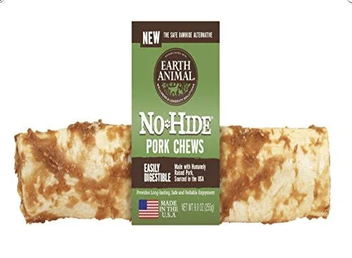 Earth Animal Dog No Hide Pork 4 Inches !{L-x} Box24