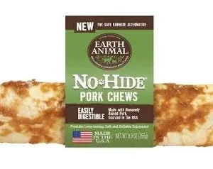 Earth Animal Dog No Hide Pork 7 Inches !{L-x} Box24