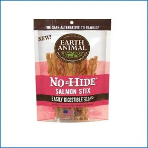 Earth Animal Dog No Hide Salmon Small 10pk {L-x} (DD)