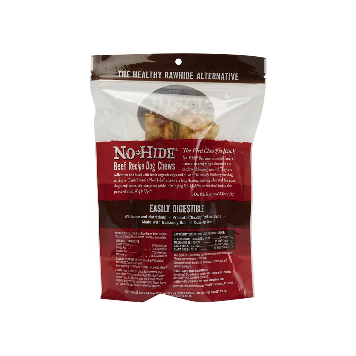 Earth Animal No-Hide Easily Digestible Rawhide Alternative Dog Chews - Image 2