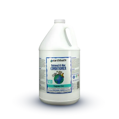 Earthbath Oatmeal & Aloe Conditioner, Fragrance Free 128oz - Image 2