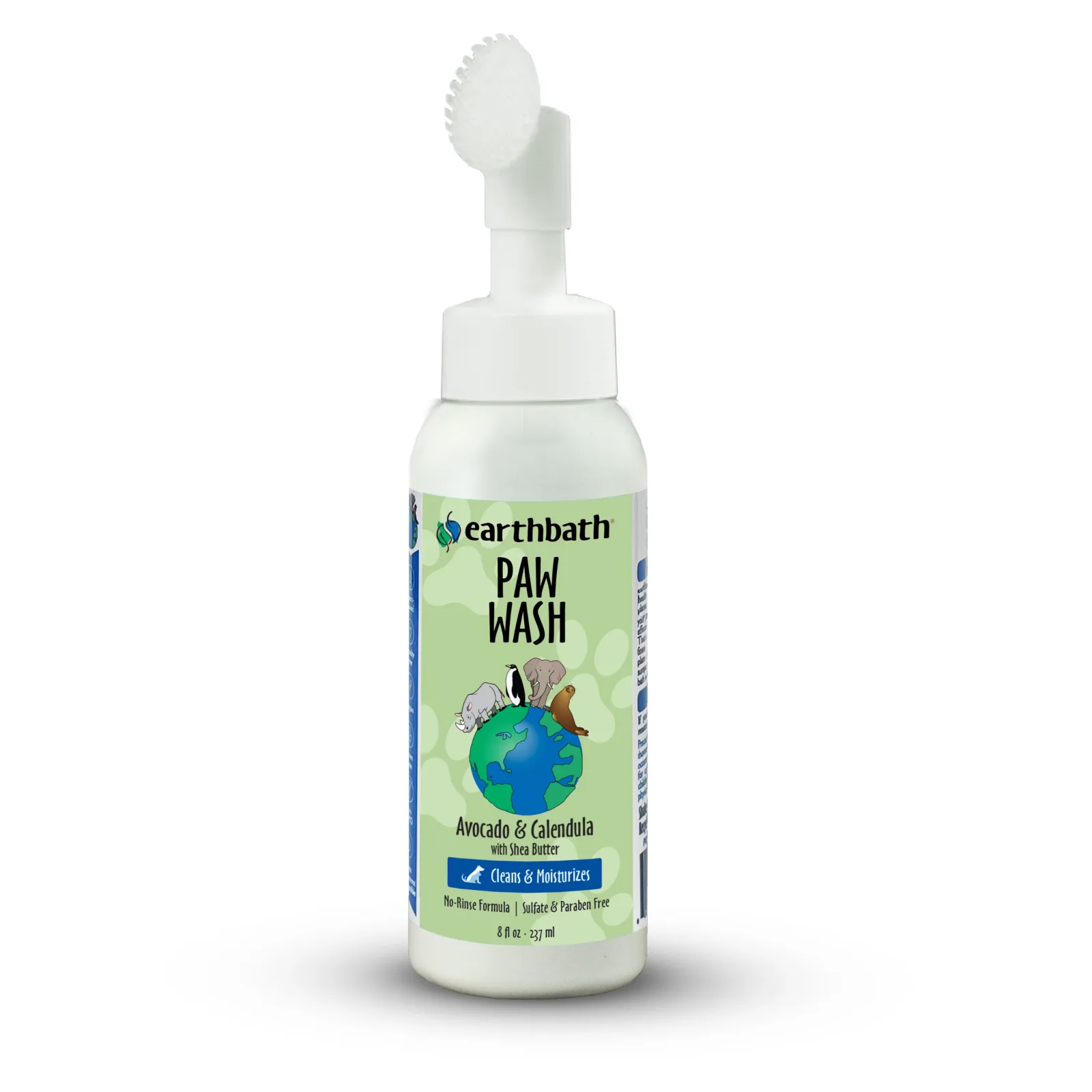 Earthbath Paw Wash Avocado & Calendula w/ Shea Butter White 8 oz