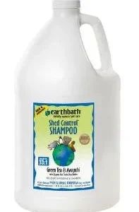Earthbath SHED CONTROL Shampoo, Green Tea Scent with Awapuhi 1 Gallon {L-1x} 026019