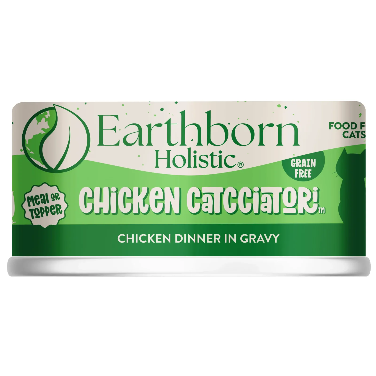 Earthborn Holistic Chicken Catcciatori 5.5 oz. Grain-Free Canned Cat Food