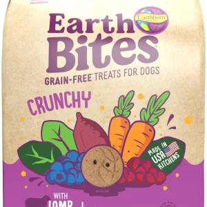 Earthborn Holistic EarthBites Crunchy Dog Treats Lamb & Pumpkin 10 oz