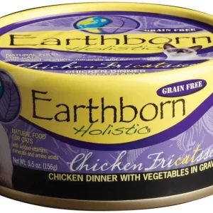 Earthborn Holistic Grain Free Chicken Fricatssee Canned Cat Food
