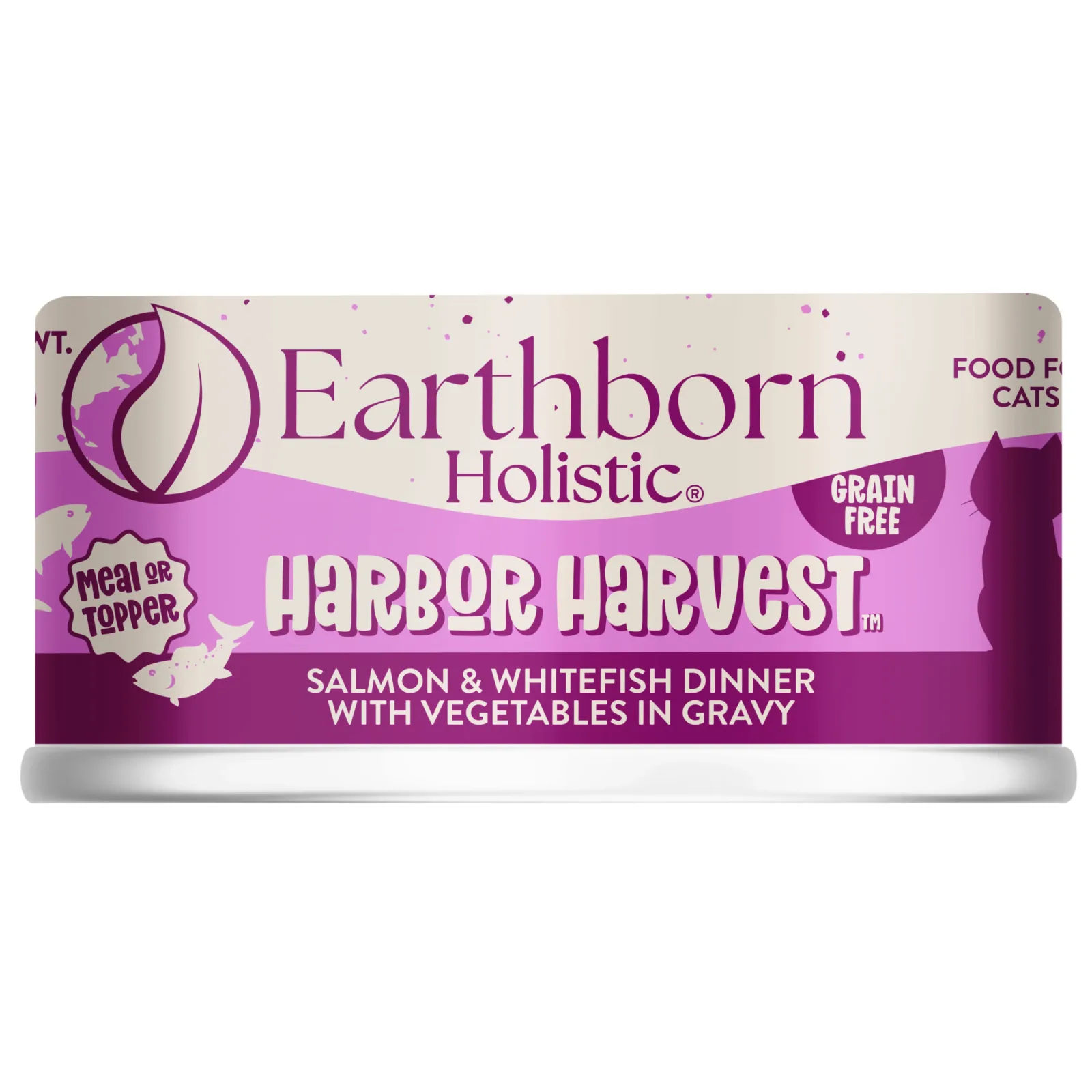 Earthborn Holistic Harbor Harvest Grain-Free 3 oz. Grain-Free Canned Cat Food