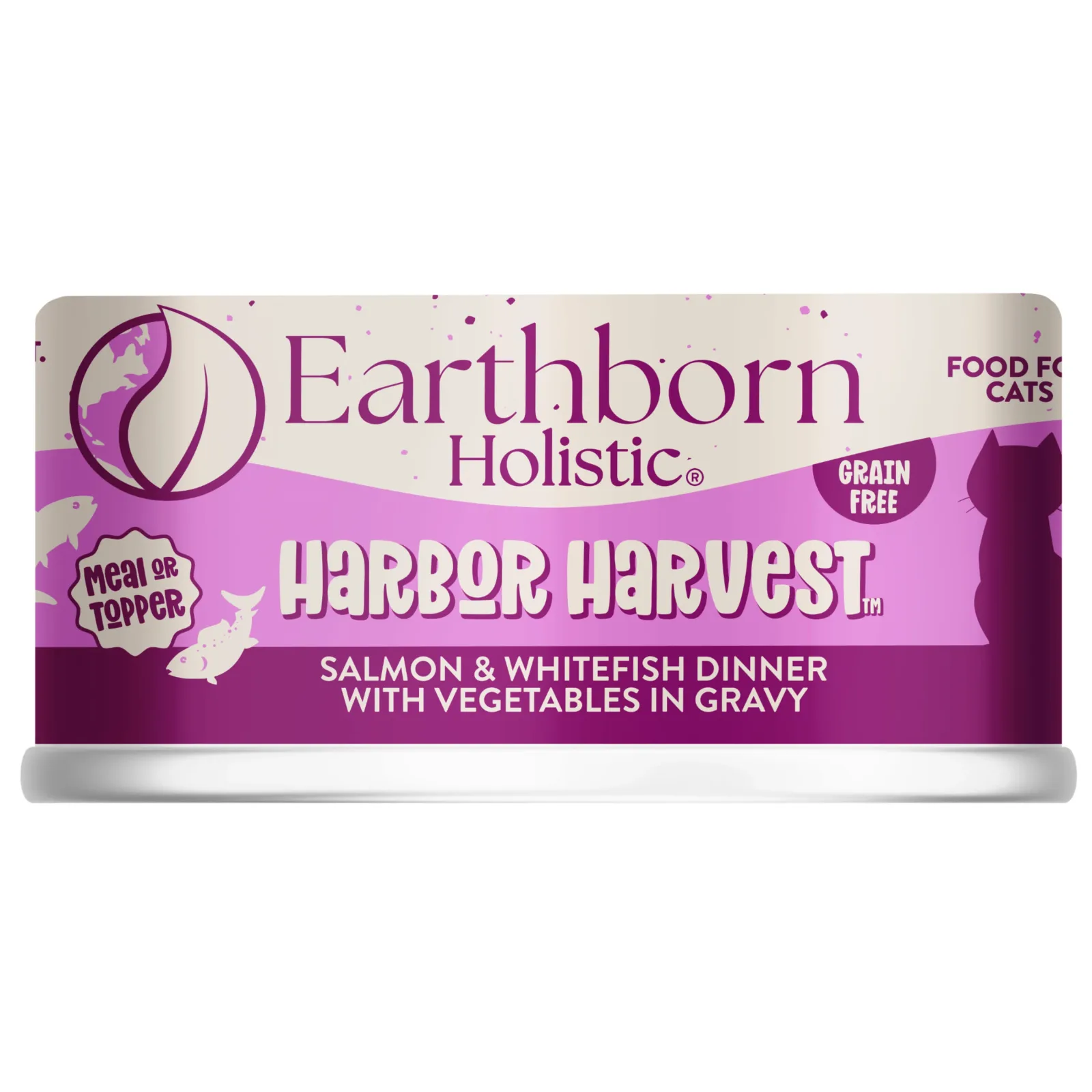 Earthborn Holistic Harbor Harvest Grain-Free 5.5 oz. Grain-Free Canned Cat Food