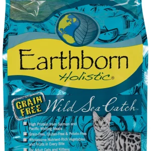Earthborn Holistic Wild Sea Catch Grain-Free Dry Cat Food 5 lb