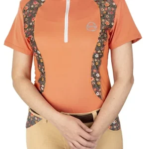 EcoRider by Equine Couture Ladies Shelby Short Sleeve Sport Shirt