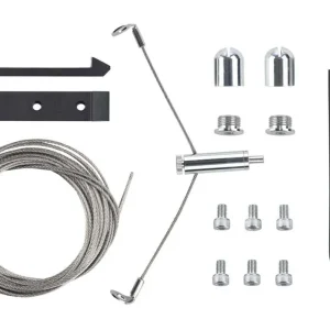 EcoTech Marine RMS Hanging Kit Black, Silver
