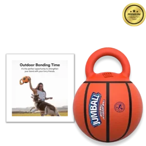 EE4 Rubber Dog Toy Ball – Bite-Resistant Training Toy