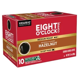 Eight O'Clock Coffee K-Cups Hazelnut 10 ct.