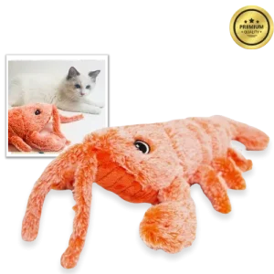 Electric Catnip Shrimp Cat Toy – Jumping Interactive Plush