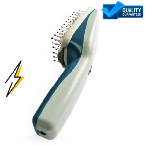 Electric Pet Grooming Comb – Negative Ion Hair & Massage Brush
