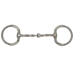 Engraved Western Dee Square SlowTwist SnaffleBit 5