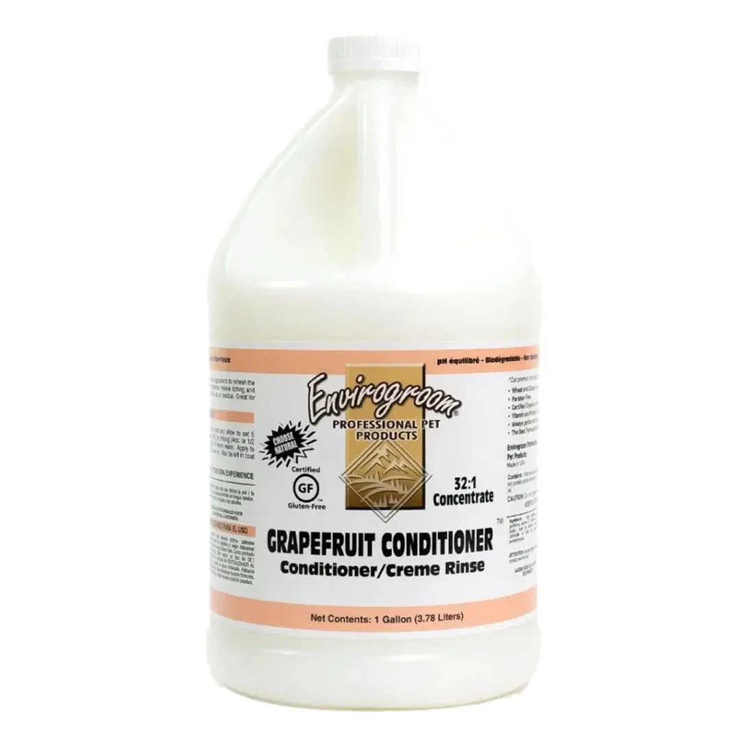 Envirogroom Grapefruit 32:1 Conditioner, 1 Gallon