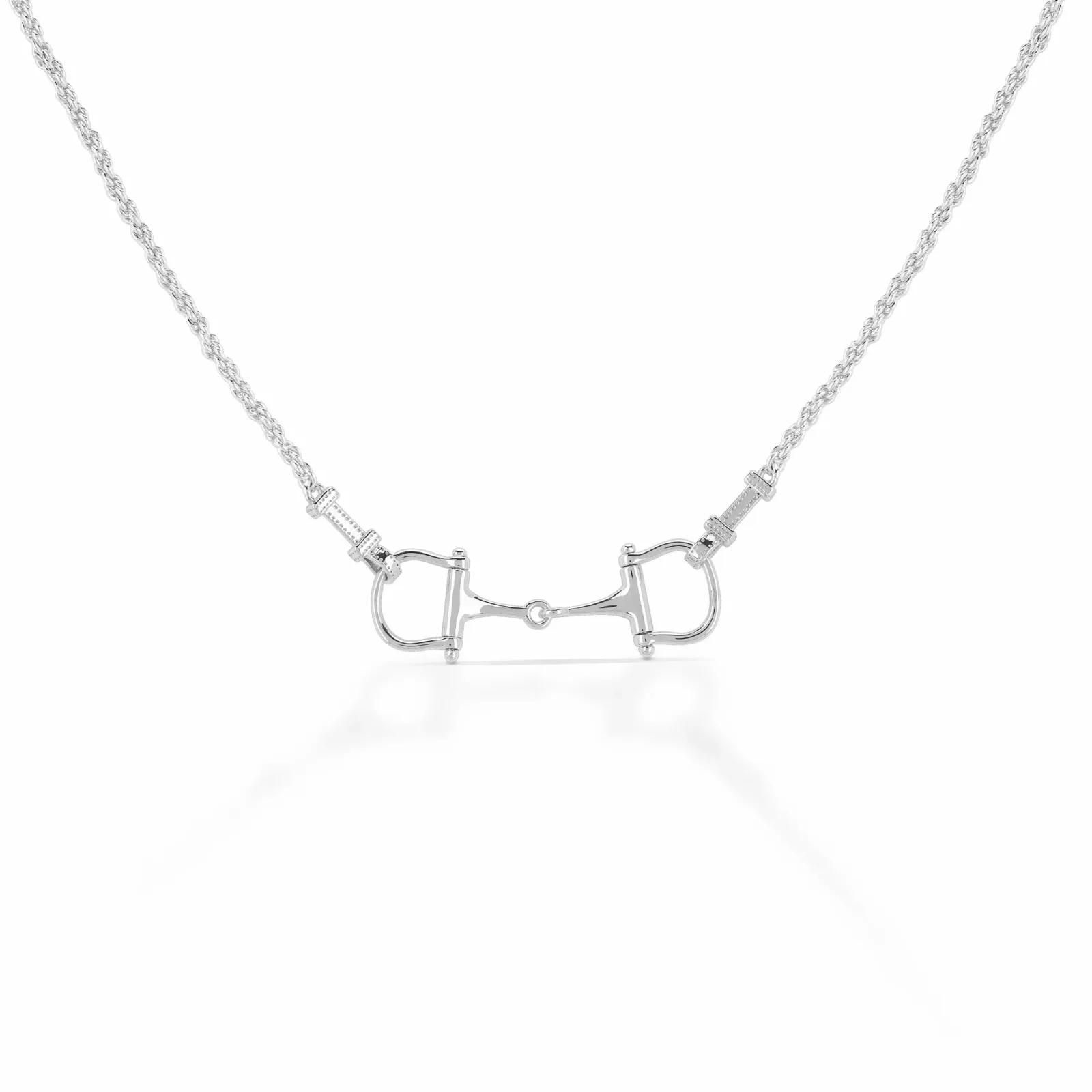 Equestrian Jewelry D-Ring Bit Necklace