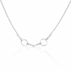 Equestrian Jewelry Round Bit Necklace