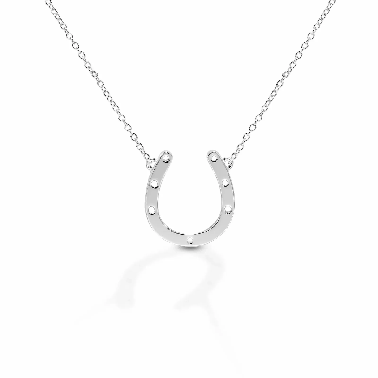 Equestrian Jewelry Small Horseshoe Necklace