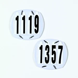 Equiessent 4-Digit Show Number Set