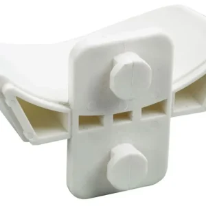 Equiessential Keyhole Jump Rail/Cup Set White