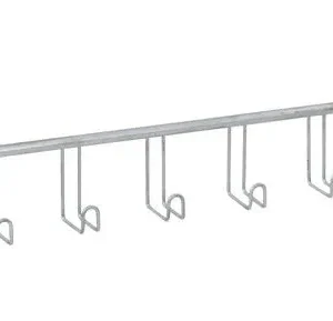 Equiessentials Wire 10Hook Bridle Rack Silver