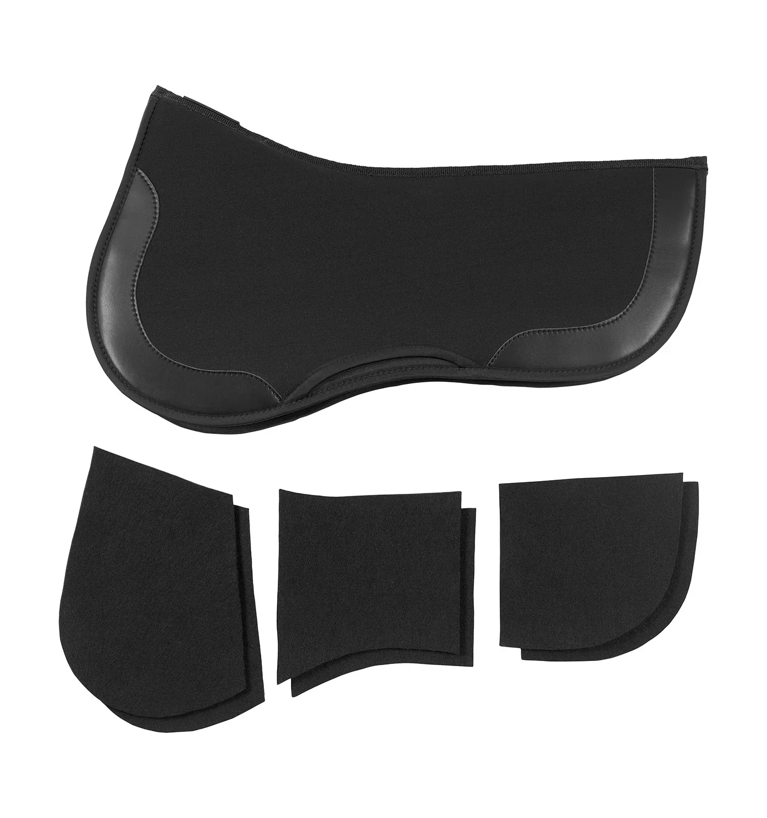 EquiFit Thin ImpacTeq Half Pad with Shims - Image 2