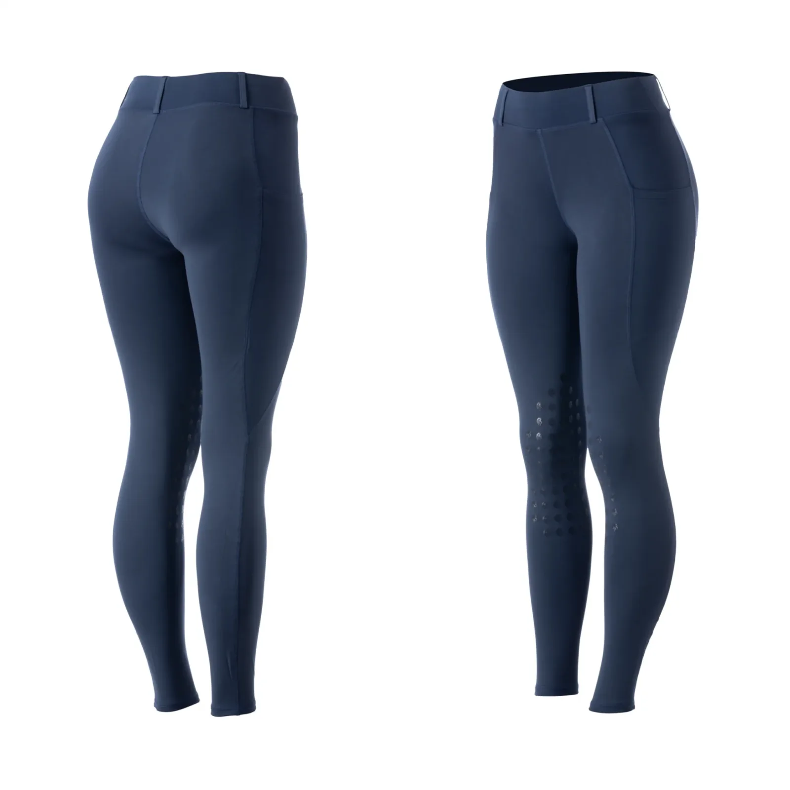 Equinavia Classic Ladies Knee Patch Riding Tights - Image 2
