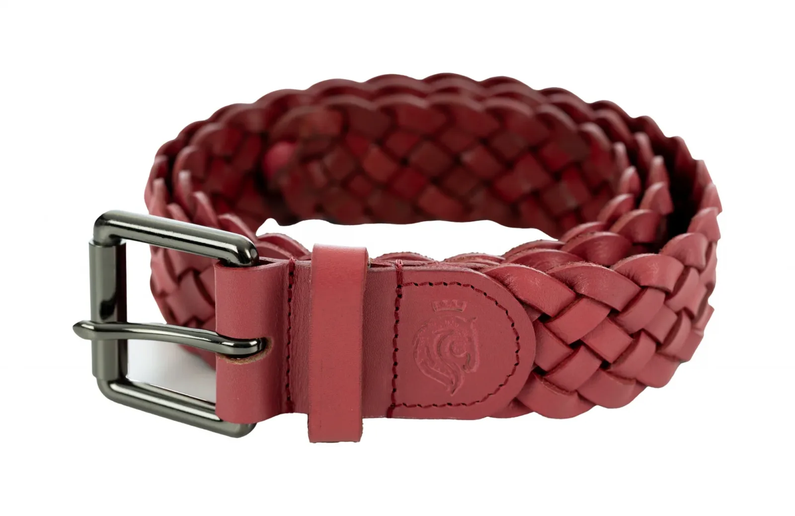 Equinavia Kari Braided Wide Leather Belt - Image 2
