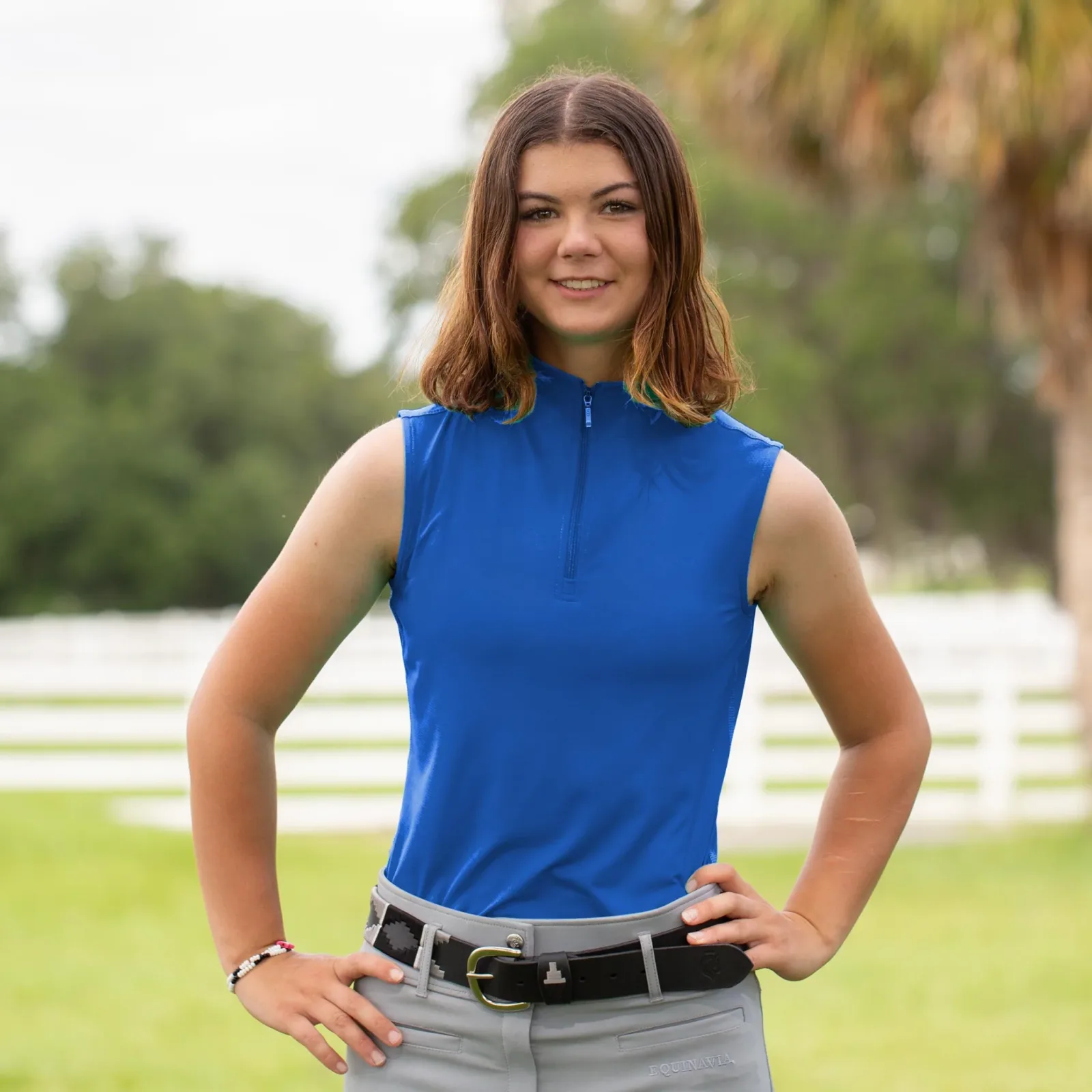 Equinavia Kari Ladies NordicAir Sleeveless Sun Shirt - Image 2