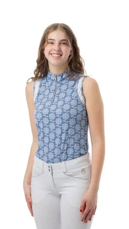 Equinavia Selma Ladies Sleeveless Sun Shirt - Image 2