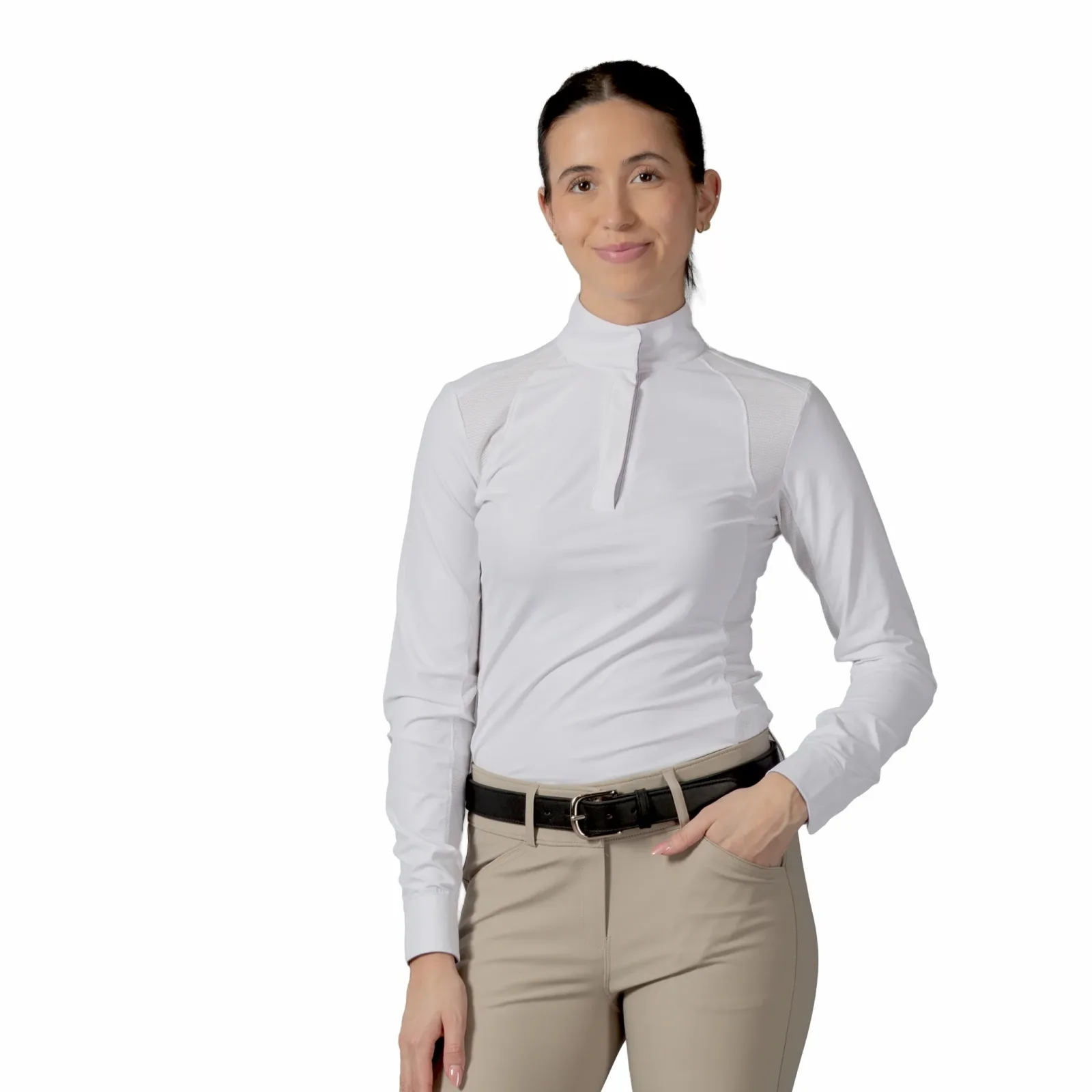 Equinavia Sonja Ladies Long Sleeve Show Shirt - Image 2