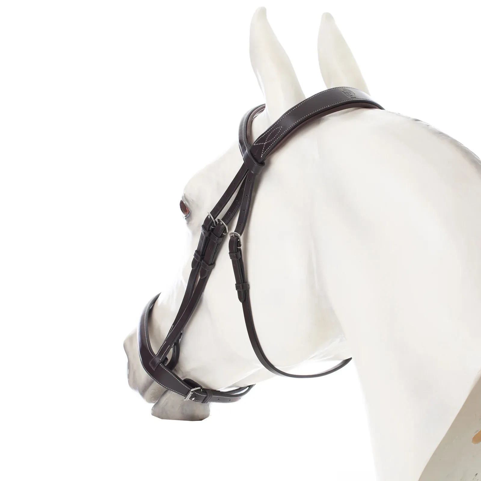 Equinavia Valkyrie Wide Noseband Hunter Bridle with Reins - Image 2