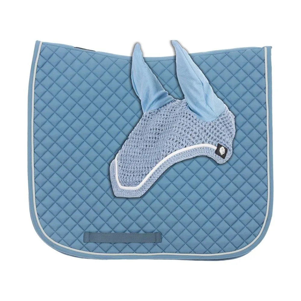 Equinavia Voss Dressage Saddle Pad and Bonnet Set - Image 2