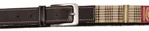 Equine Couture Baker Classic Plaid Belt Large
