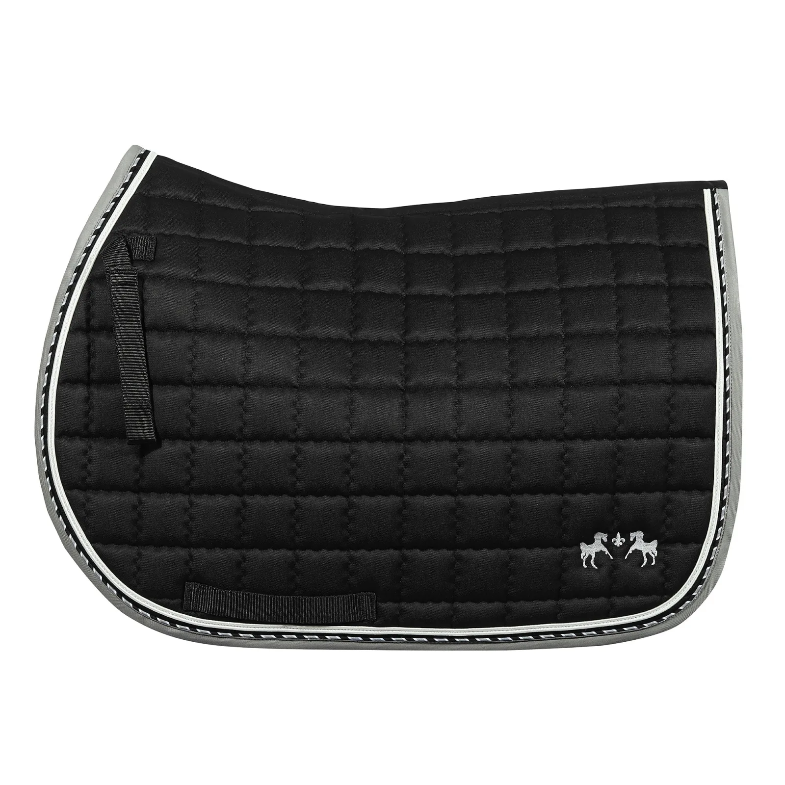 Equine Couture Coolmax Plush White Saddle Pad - Image 2