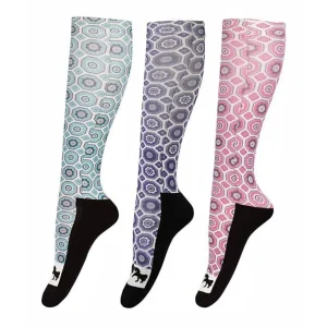 Equine Couture Kelsey Padded Boot Socks 3pk