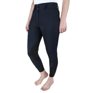 Equine Couture Ladies Charlotte Suede Knee Patch Breeches